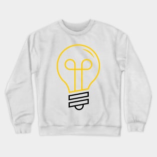 light bulb Crewneck Sweatshirt